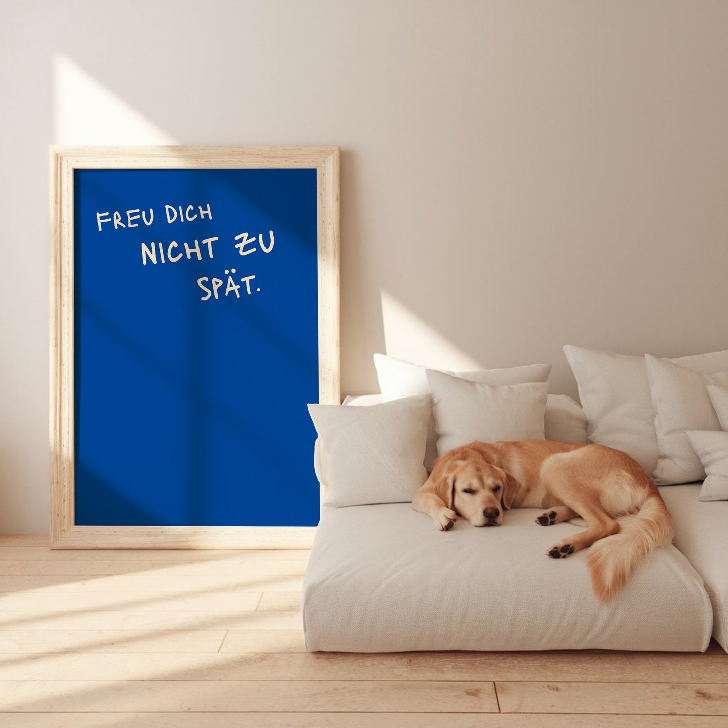 Freu dich nicht zu spät