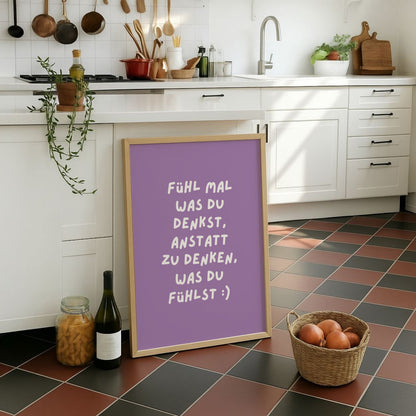 Fühl mal was du denkst