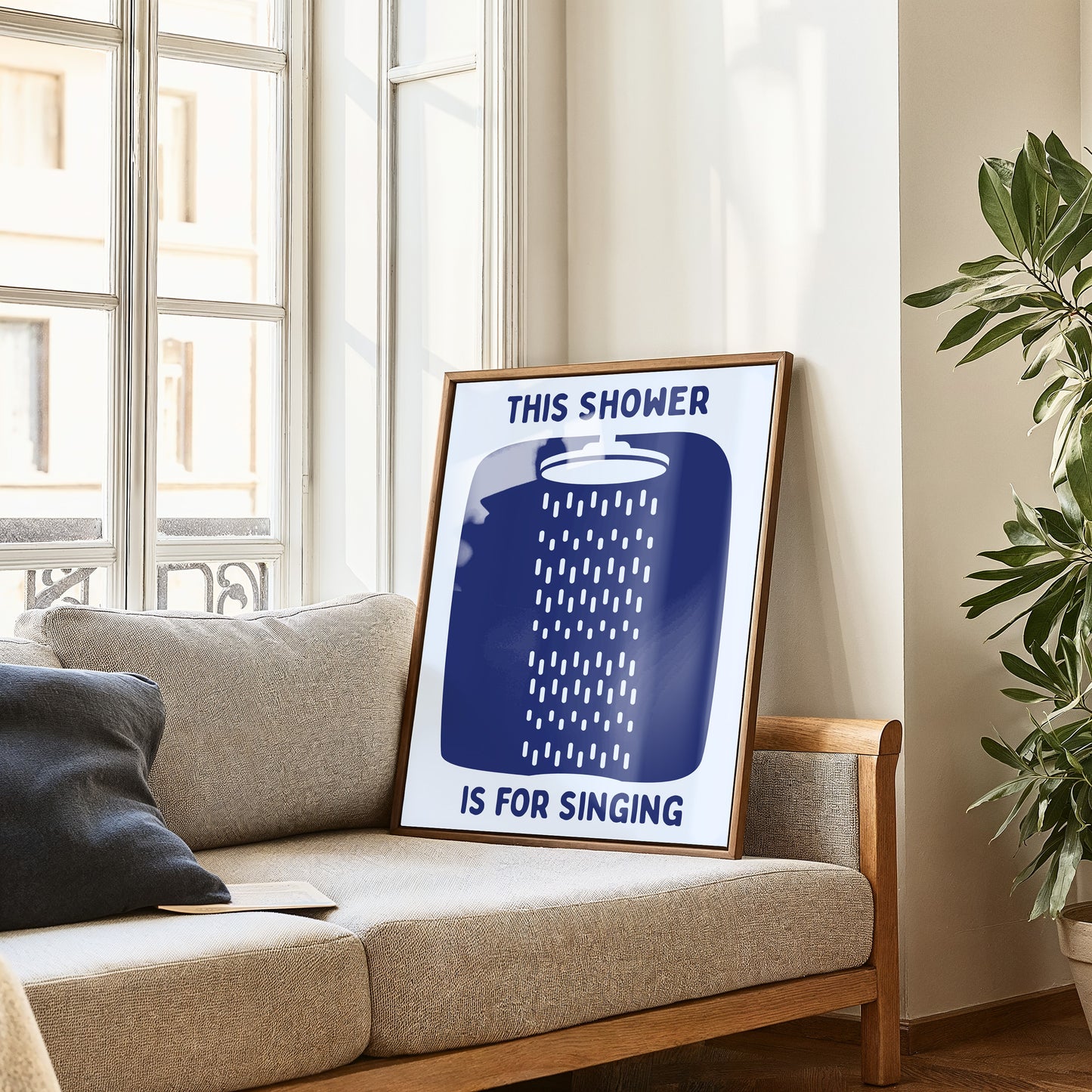 This Shower is for singing