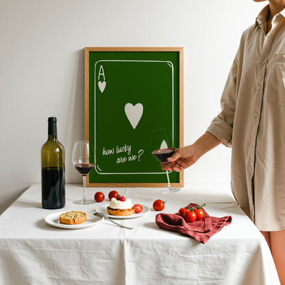 How Lucky Are We? Spielkarte