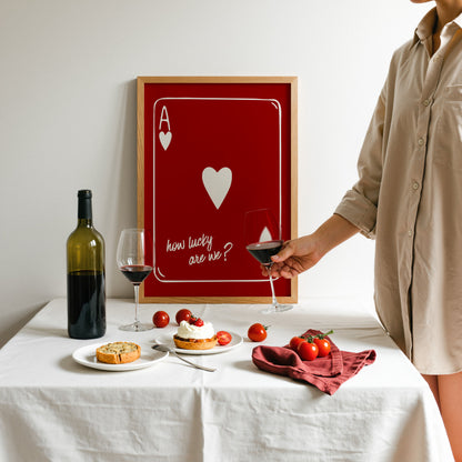 How Lucky Are We? Spielkarte