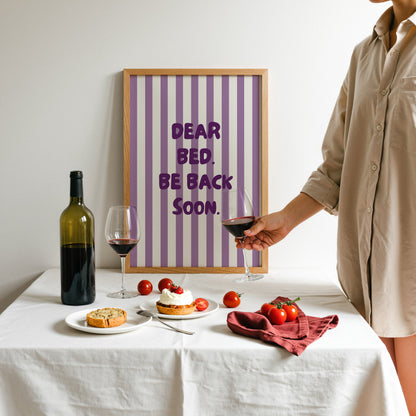Dear Bed