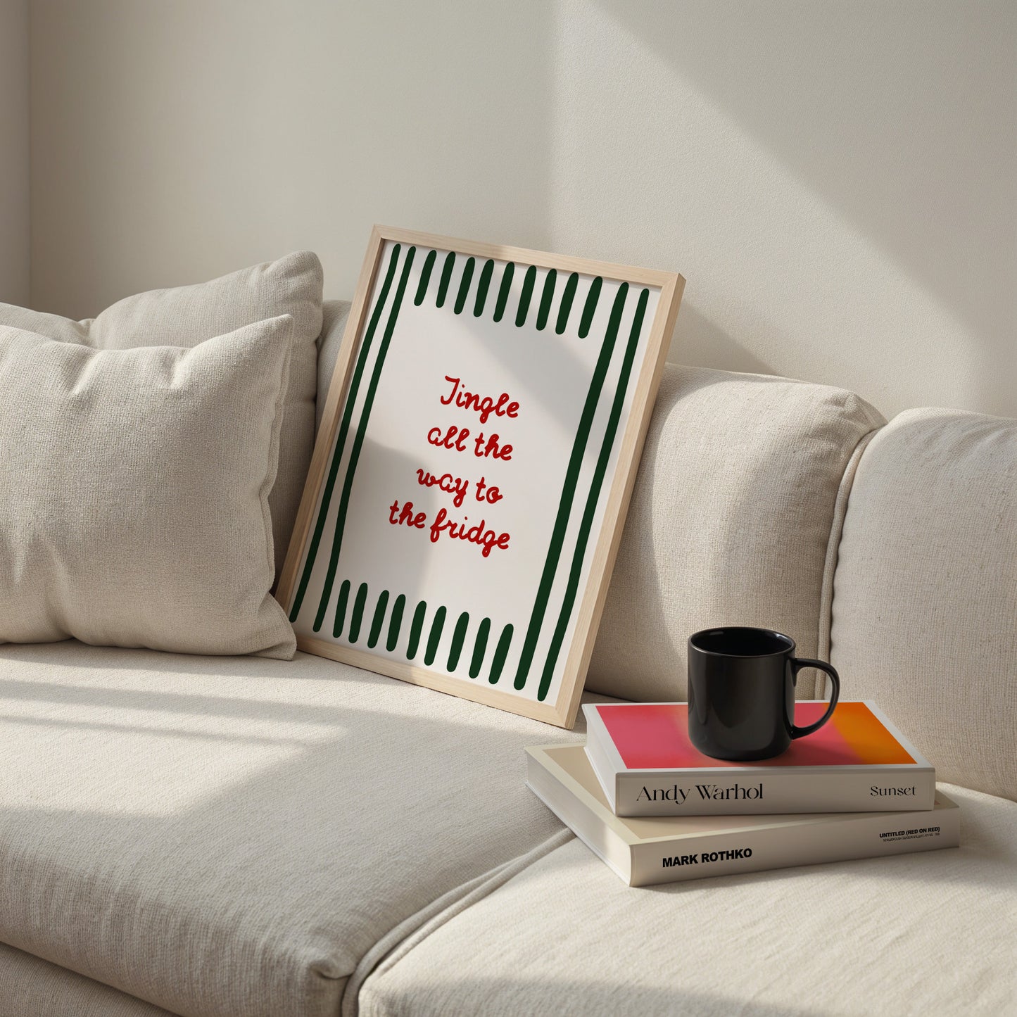 Jingle all the way to the fridge