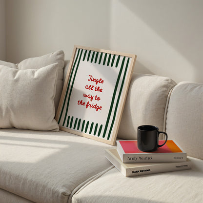 Jingle all the way to the fridge