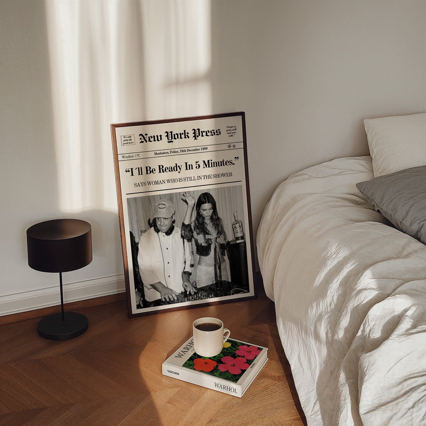 I´ll be ready in 5 Minutes.