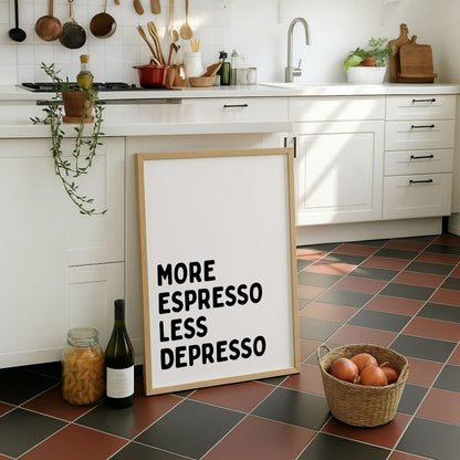 More Espresso Less Depresso