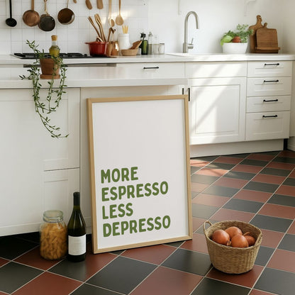 More Espresso Less Depresso