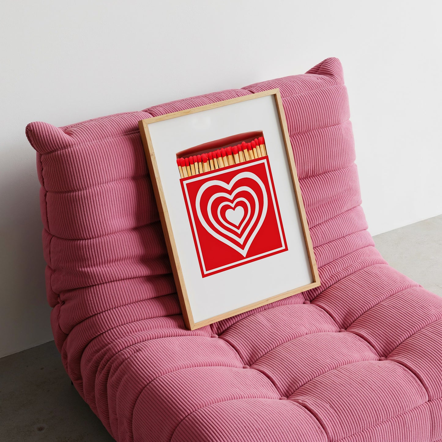 Streichölzer mit Liebe