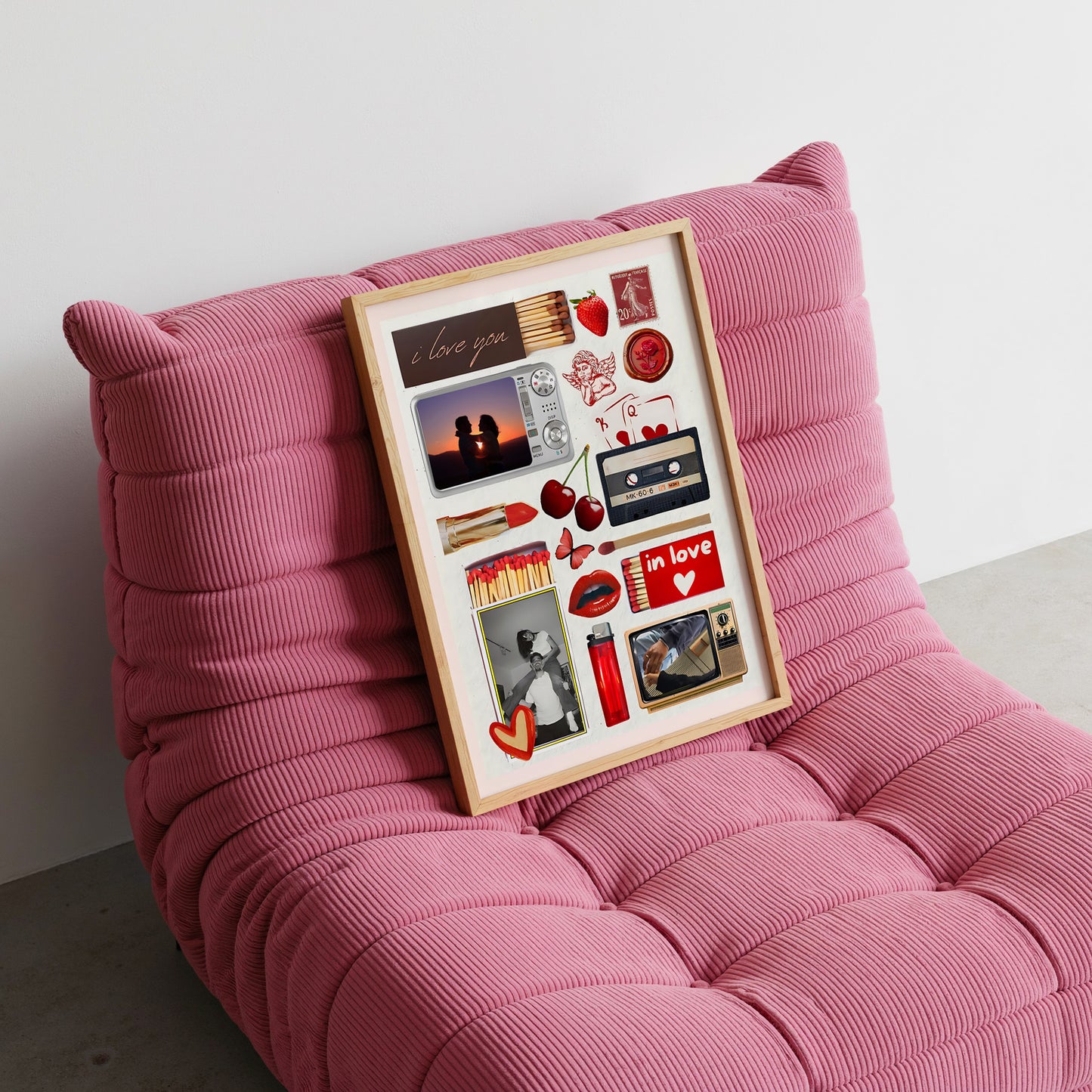 Streichhölzer mit Liebe