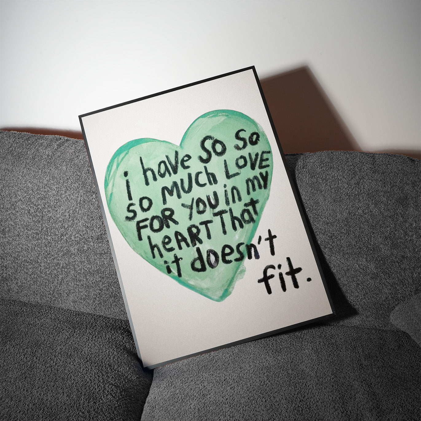 MY love doesn´t fit