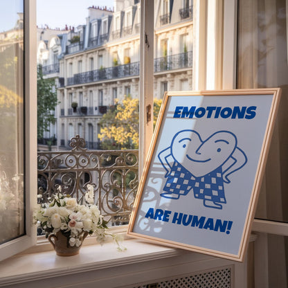 Emotions are human