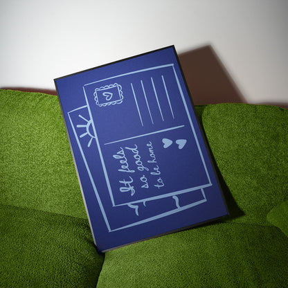 It feels so good to be home