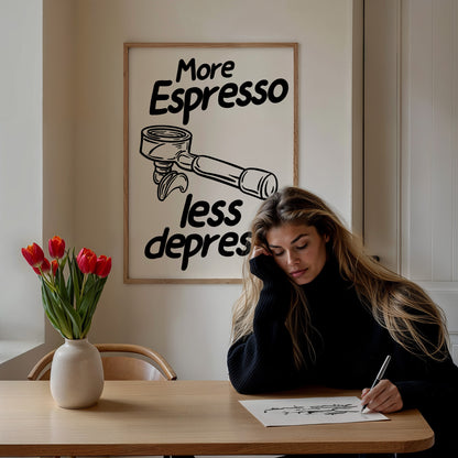More Espresso Less Depresso