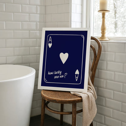 How Lucky Are We? Spielkarte