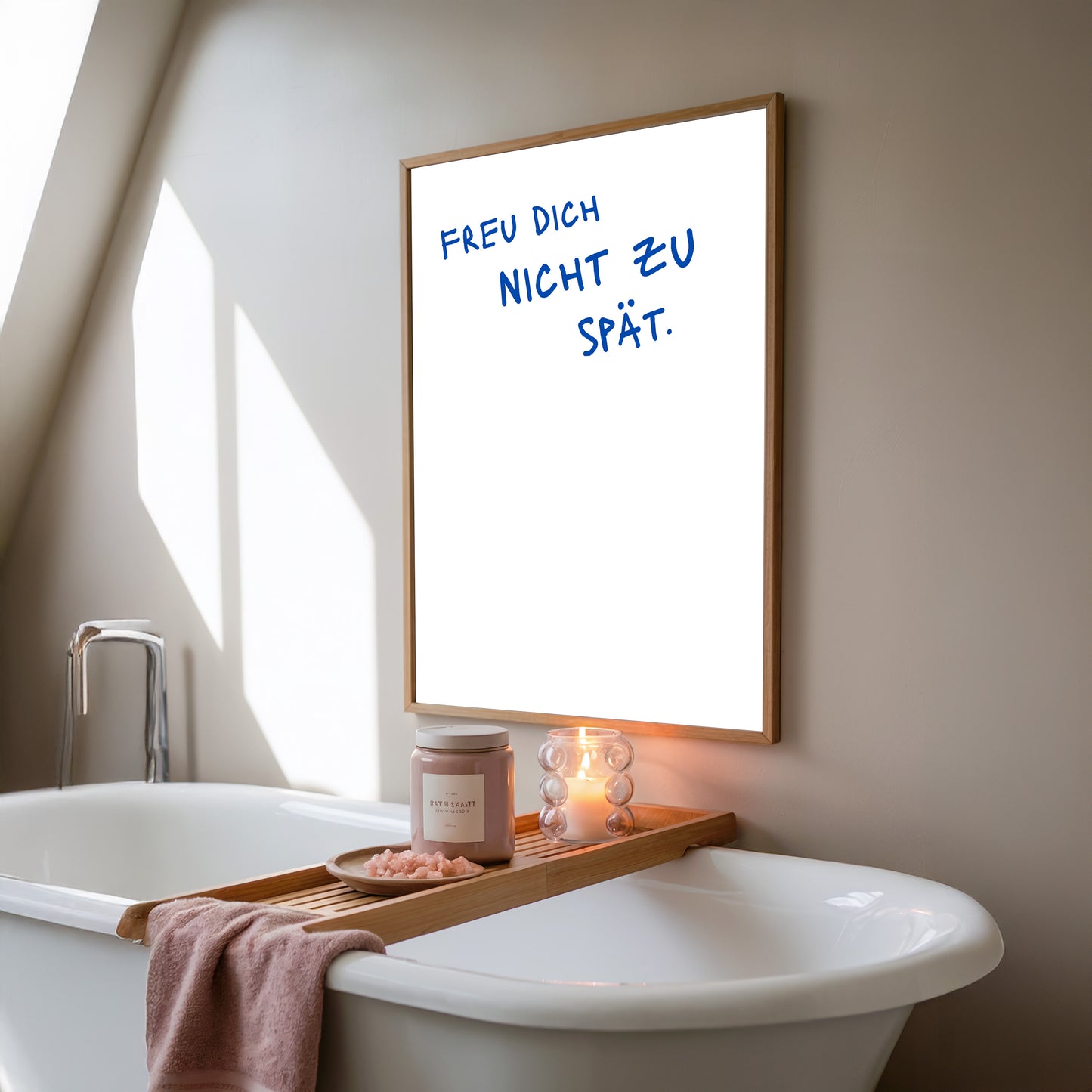 Freu dich nicht zu spät