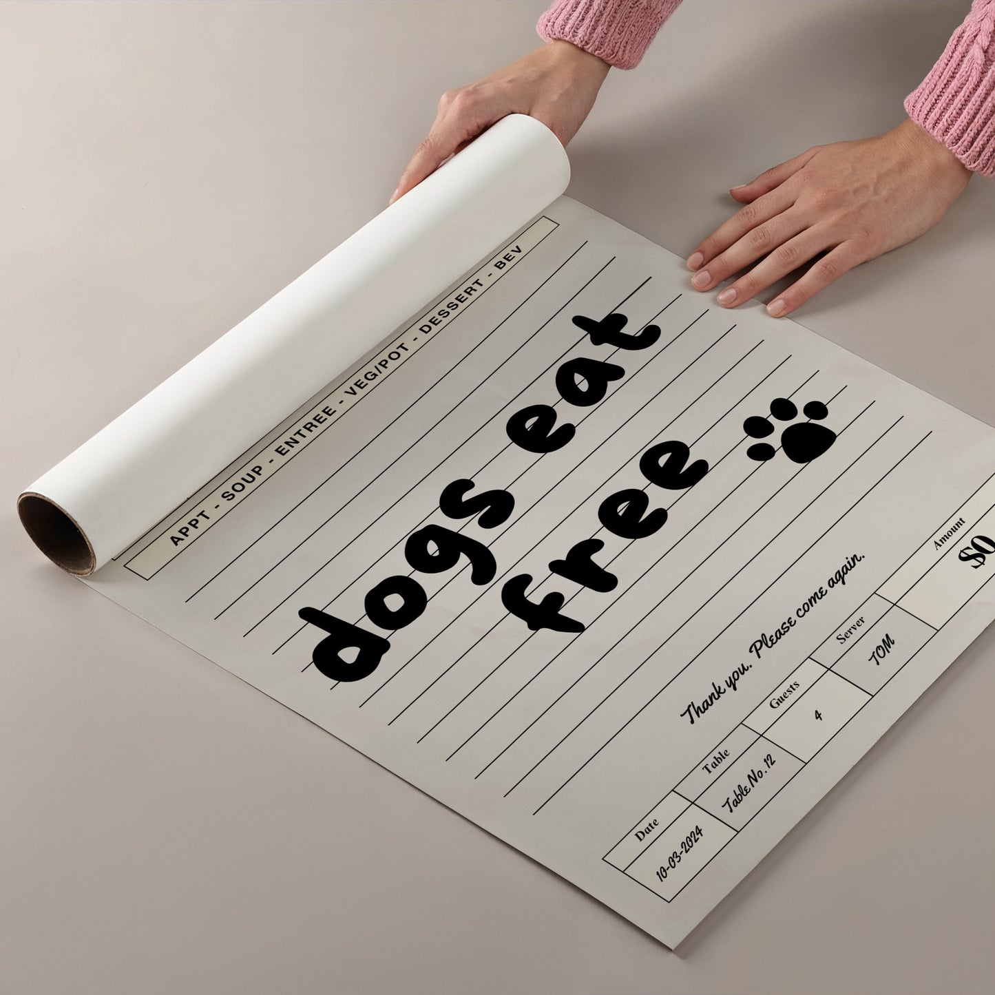 Dogs eat free