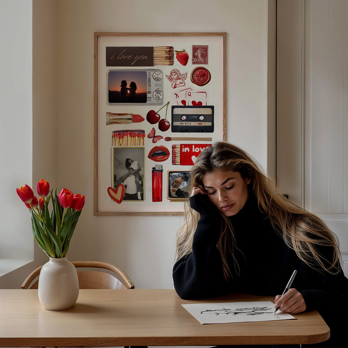 Streichhölzer mit Liebe