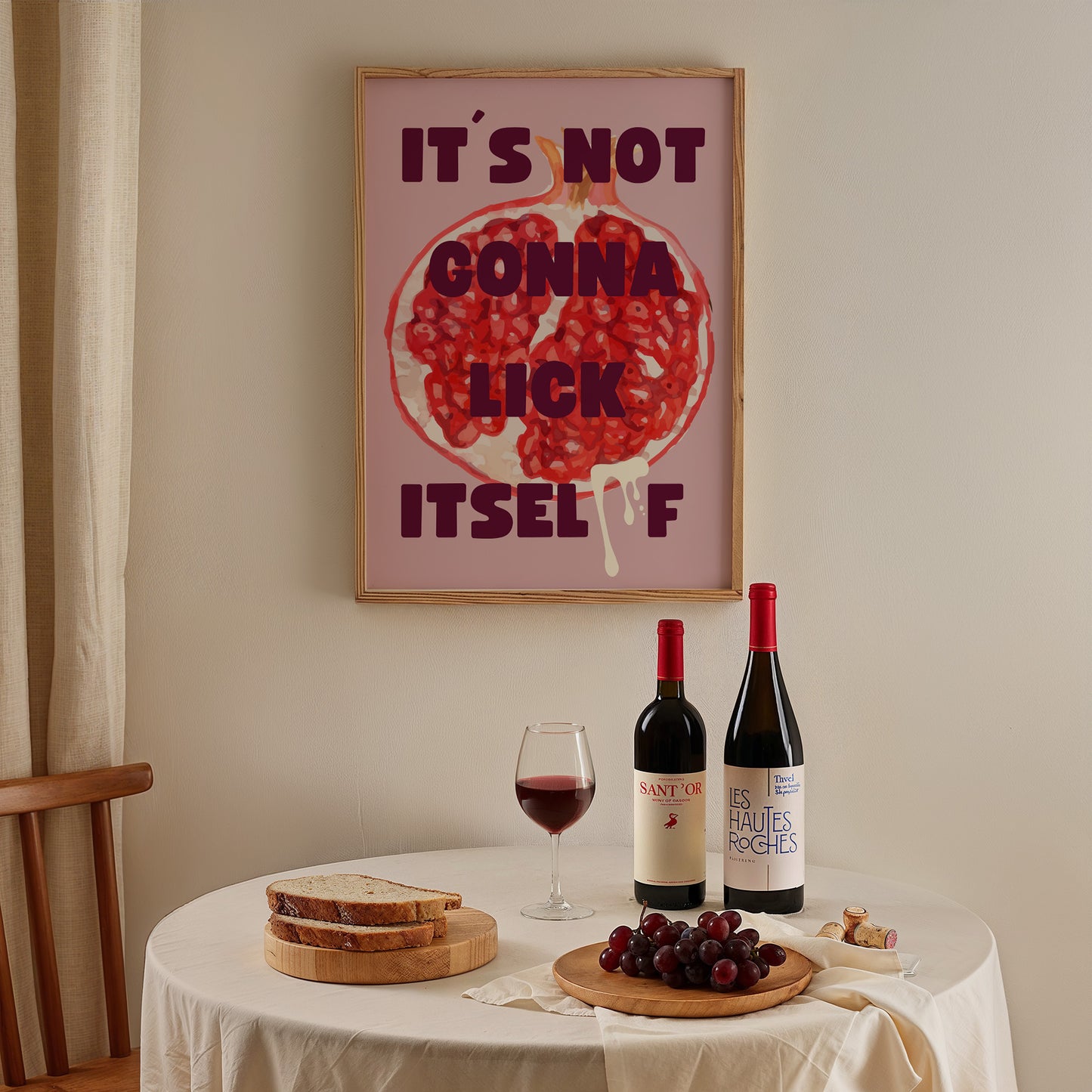 It´s not gonna lick itself