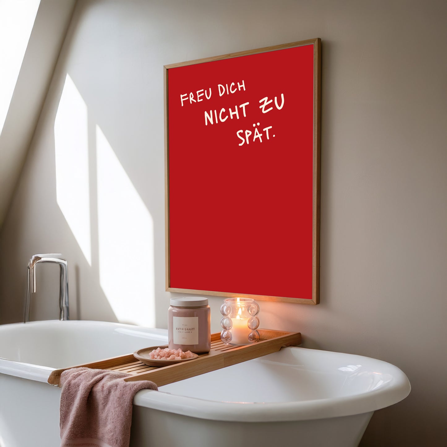 Freu dich nicht zu spät