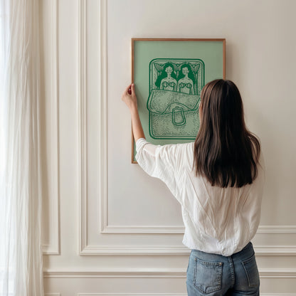 Grüne Meerjungfrauen