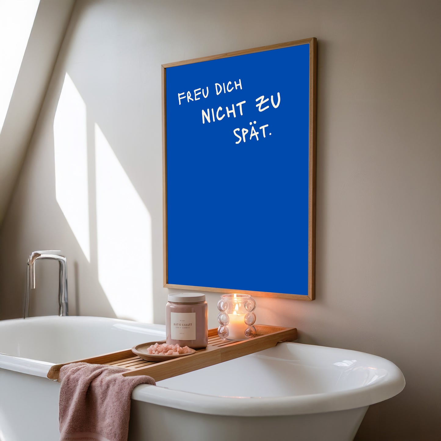 Freu dich nicht zu spät