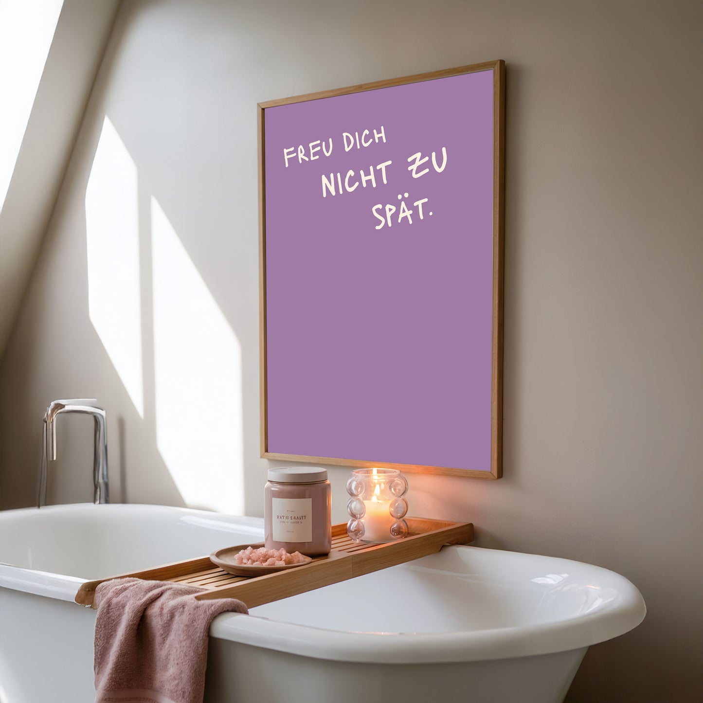 Freu dich nicht zu spät