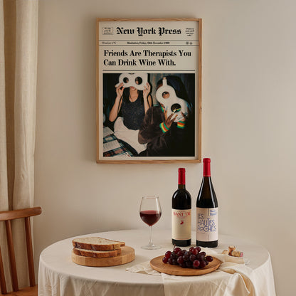 Friends are Therapists