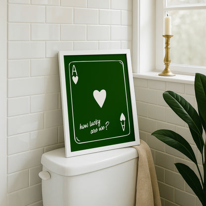 How Lucky Are We? Spielkarte