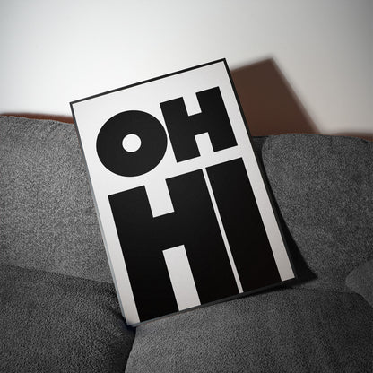 Oh Hi - Schwarz
