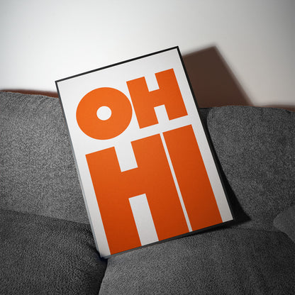Oh Hi - Orange