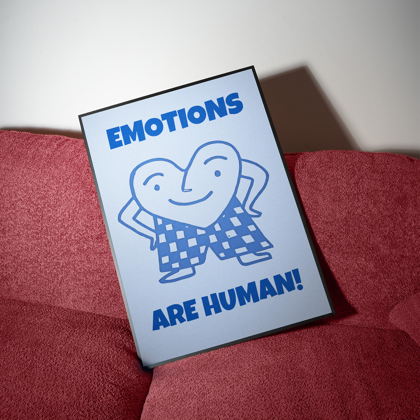 Emotions are human