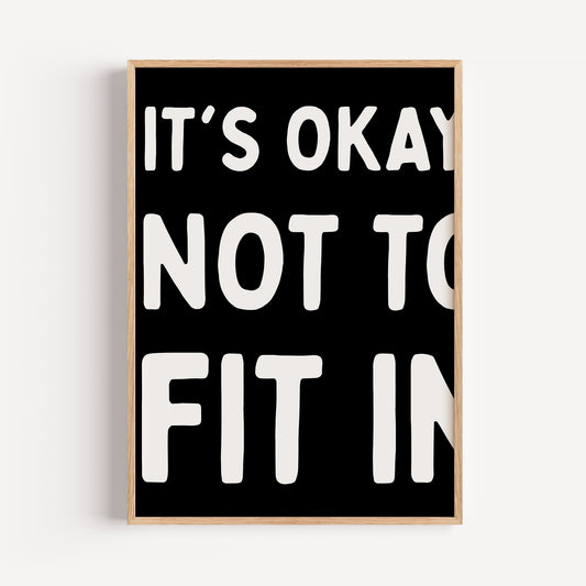 It´s okay