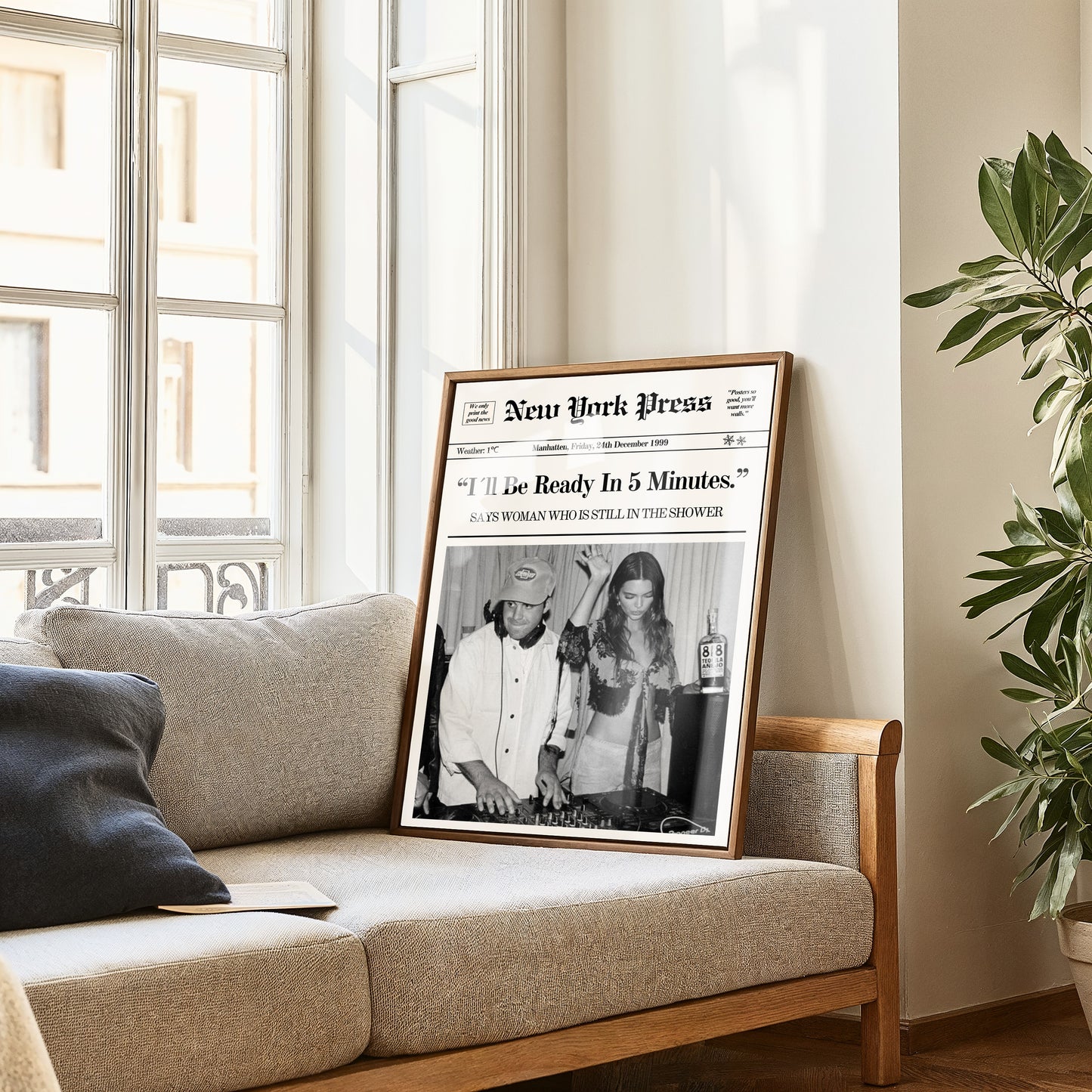 I´ll be ready in 5 Minutes.