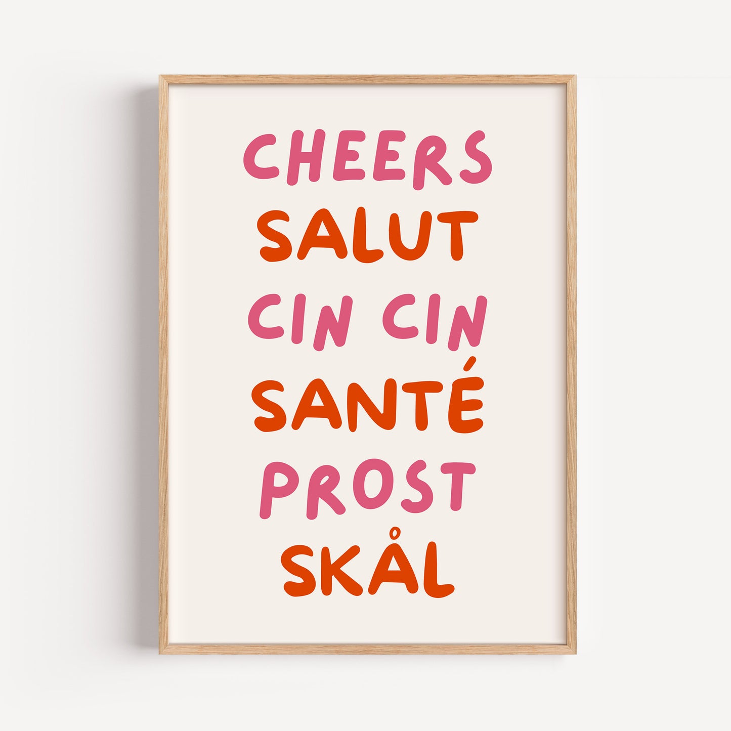 Cheers, Salut & Cin Cin