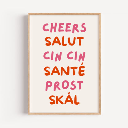 Cheers, Salut & Cin Cin