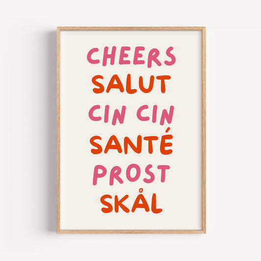 Cheers, Salut & Cin Cin