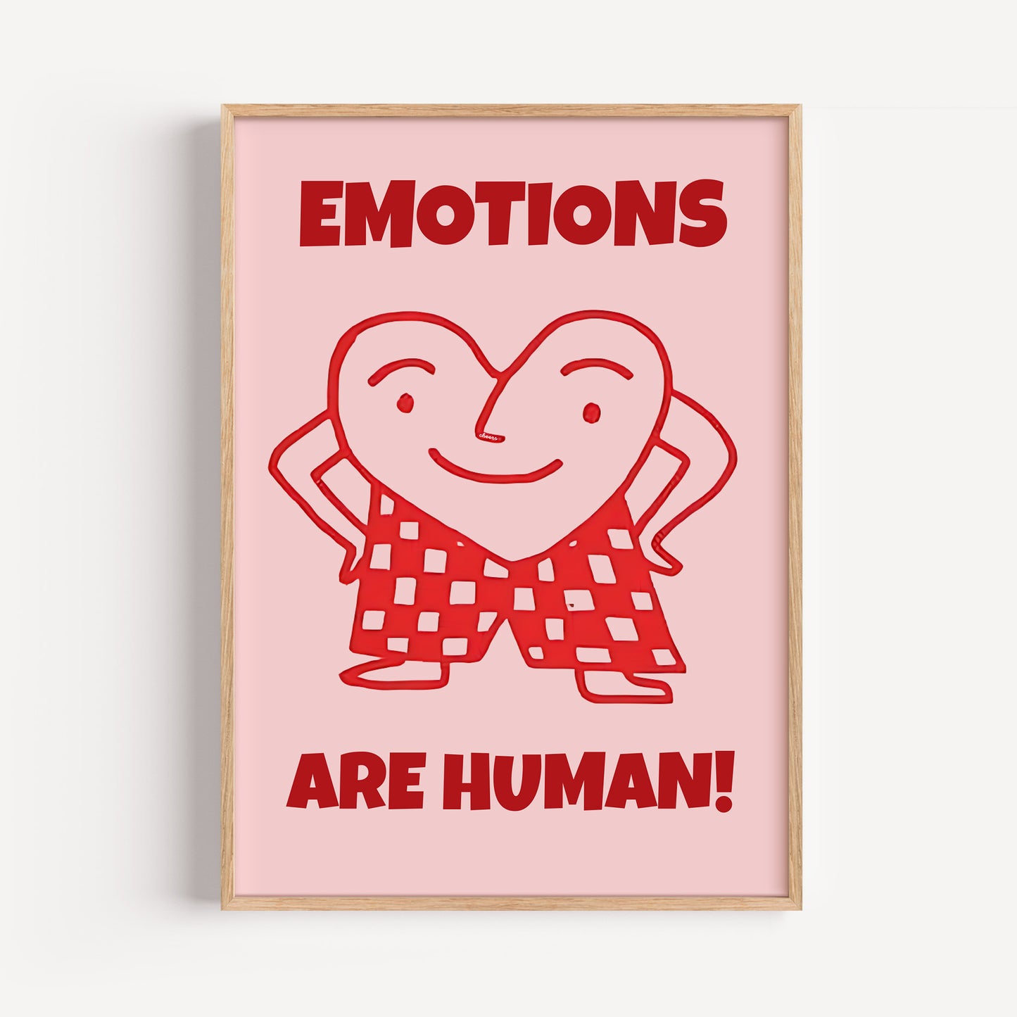 Emotions are human