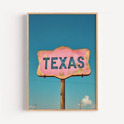 Texas Schild