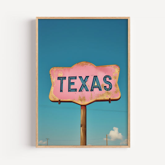 Texas Schild
