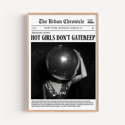 Hot Girls Don´t Gatekeep