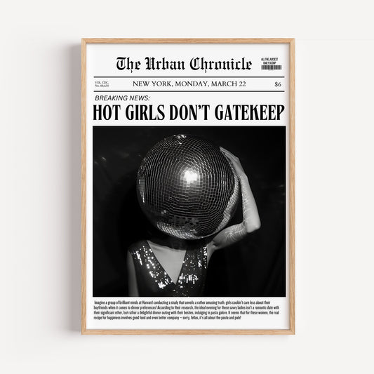 Hot Girls Don´t Gatekeep