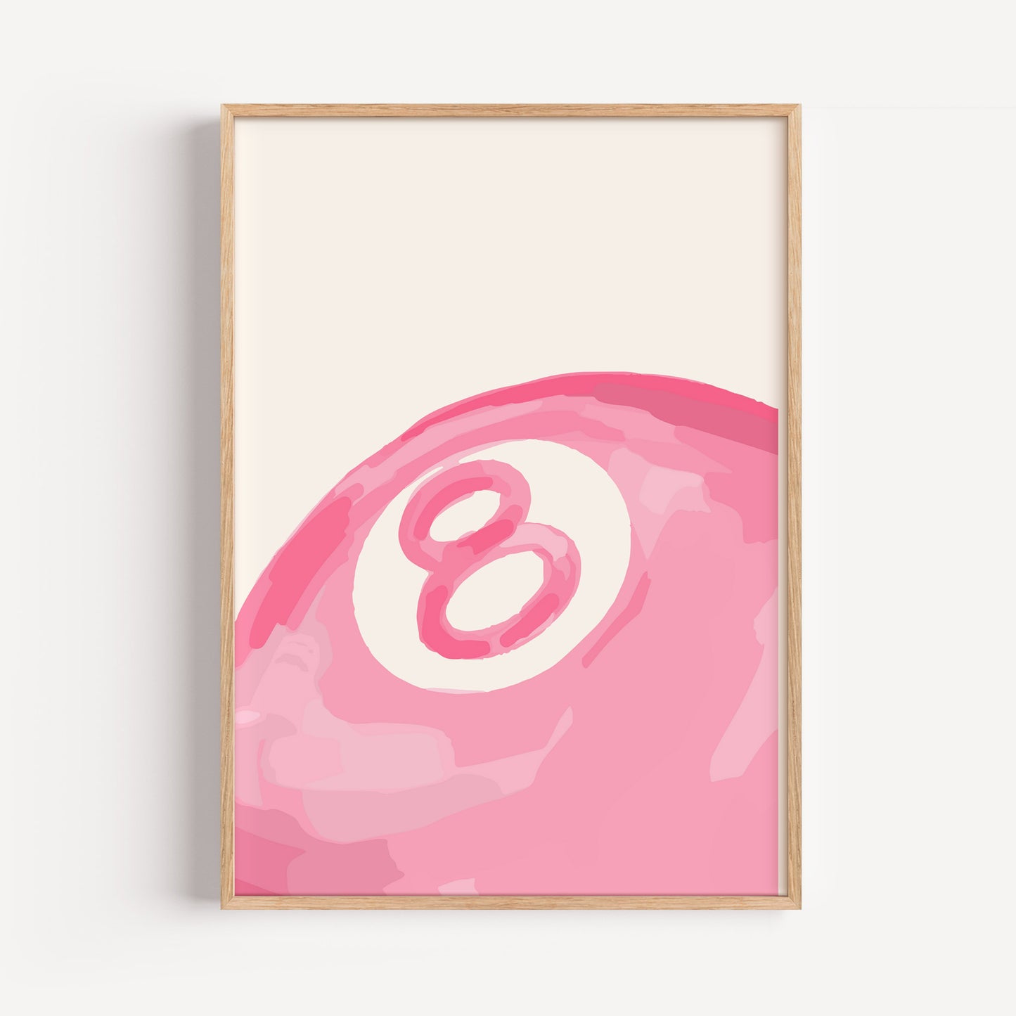 8 Ball - pink