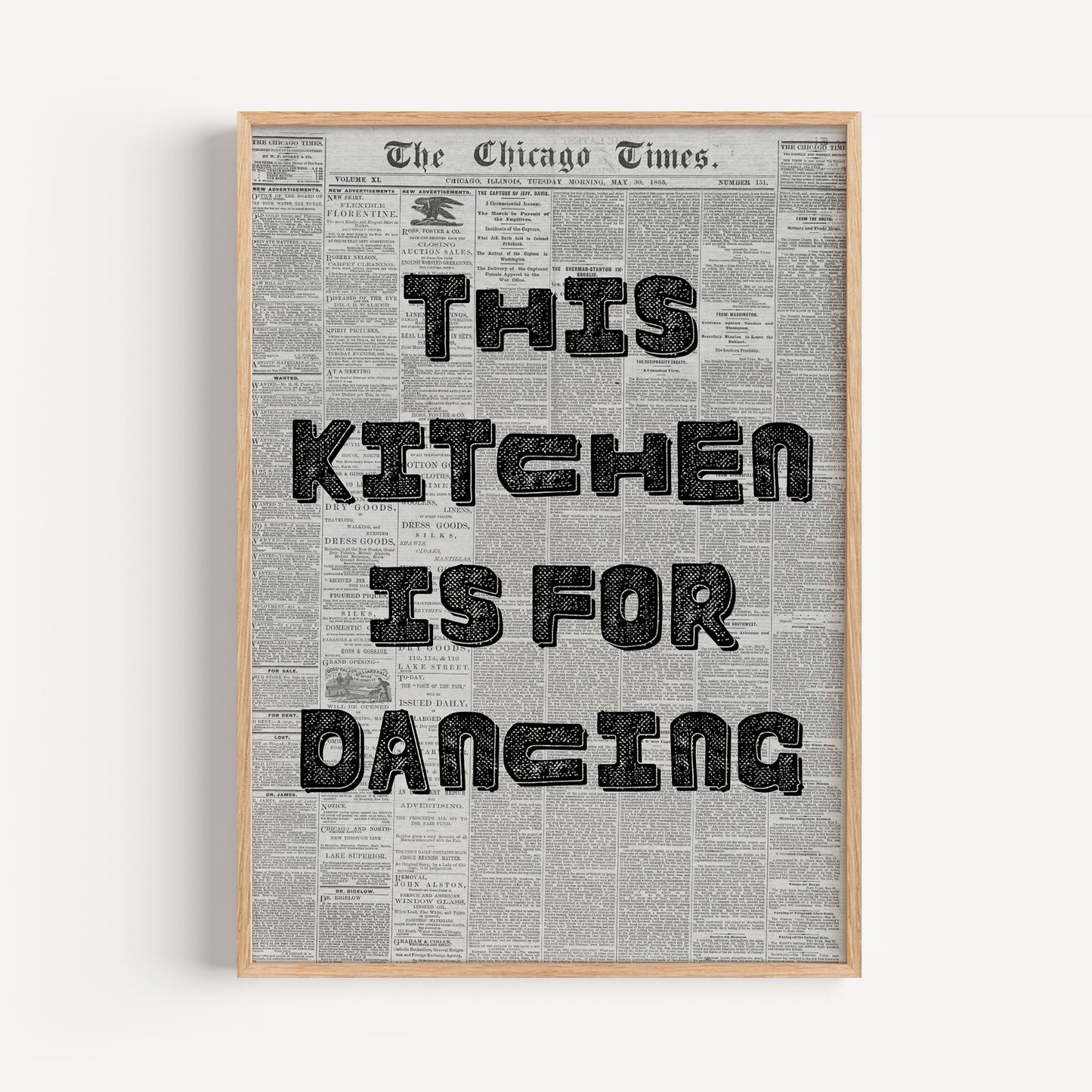 This Kitchen is for dancing