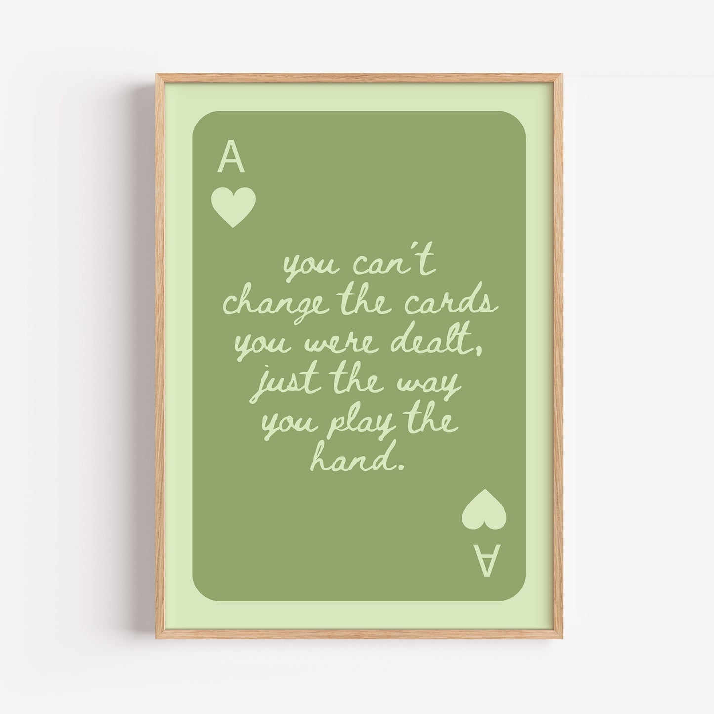 Playing the game of life