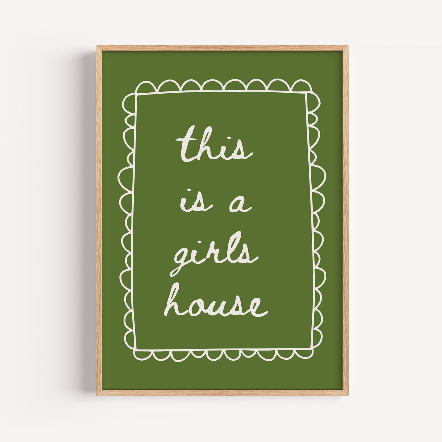 this is a girls house