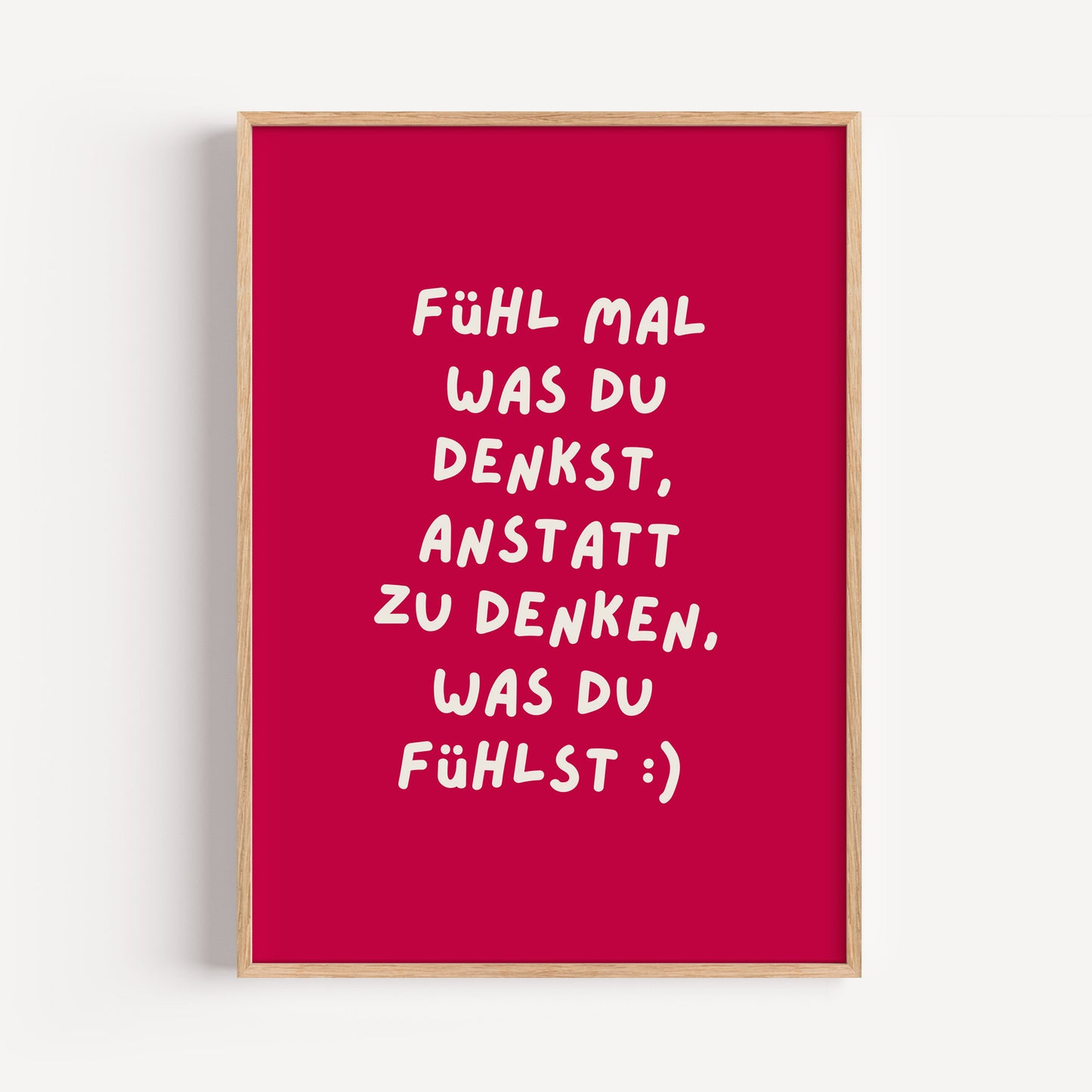 Fühl mal was du denkst