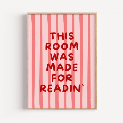 This Room Was Made For Readin´