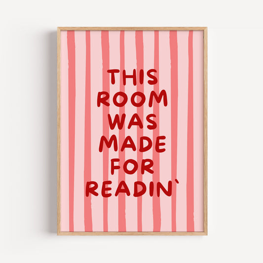 This Room Was Made For Readin´
