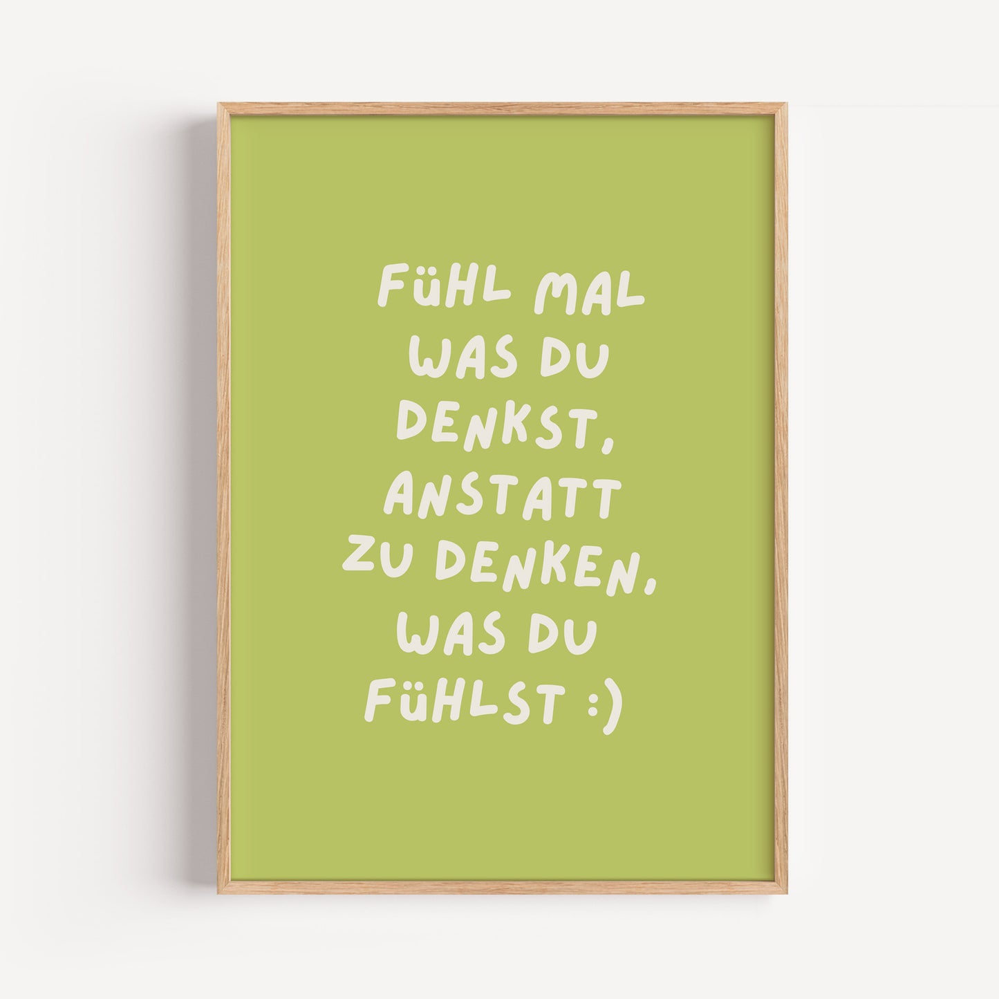 Fühl mal was du denkst