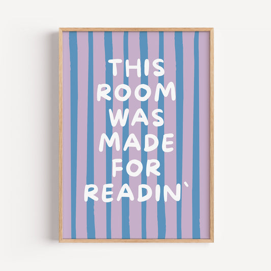 This Room Was Made For Readin´